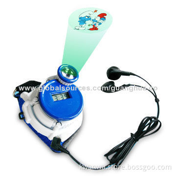 Watch with FM Radio and Earphones, Customized Logos WelcomedNew
